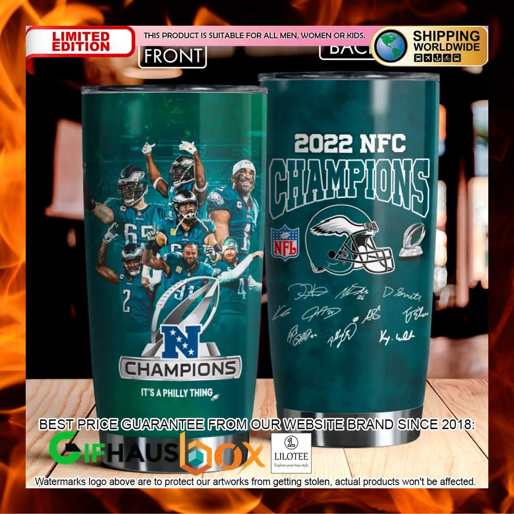 philadelphia-eagles-its-a-philly-things-2022-nfc-champions-signatures-tumbler-1-445
