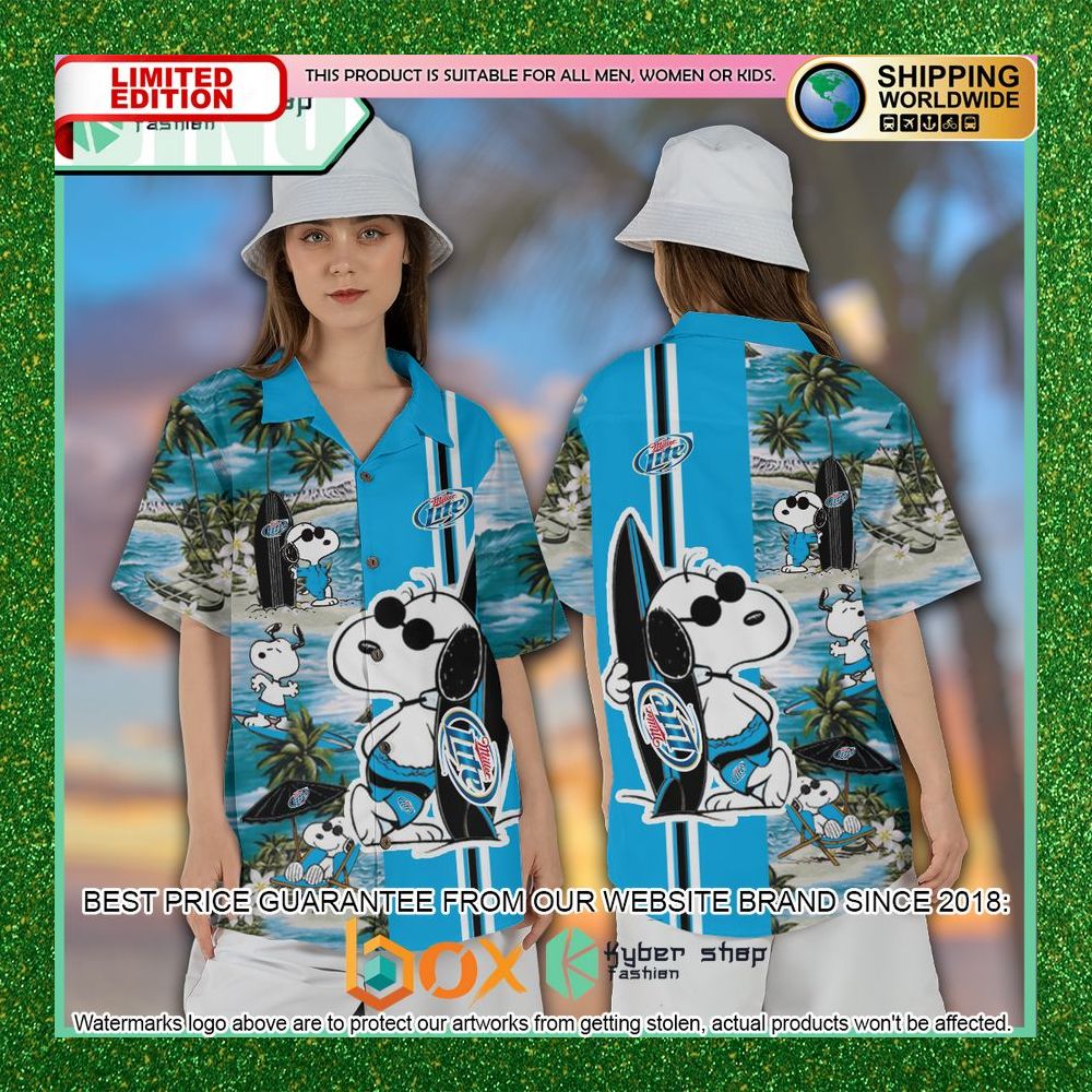 miller-lite-snoopy-hawaiian-shirt-and-shorts-1-853