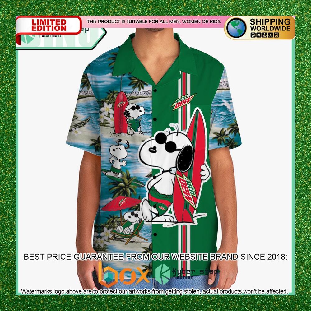 mountain-dew-snoopy-hawaiian-shirt-and-shorts-2-986