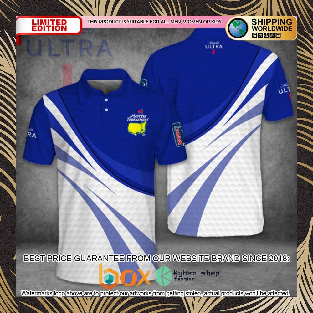 NEW Michelob Ultra Golf Master Tournament Polo Shirt - Boxbox Branding ...