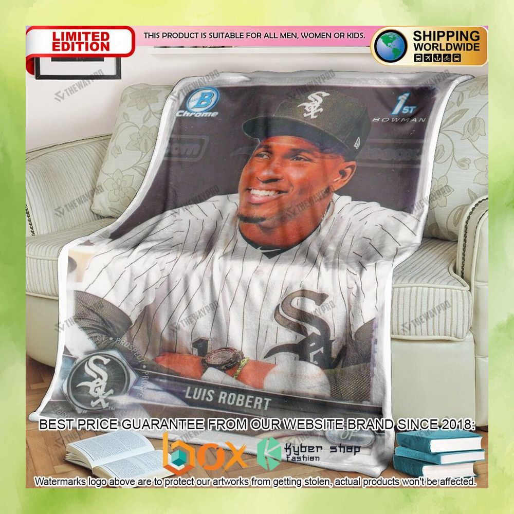 luis-robert-chicago-white-sox-baseball-card-soft-blanket-1-439