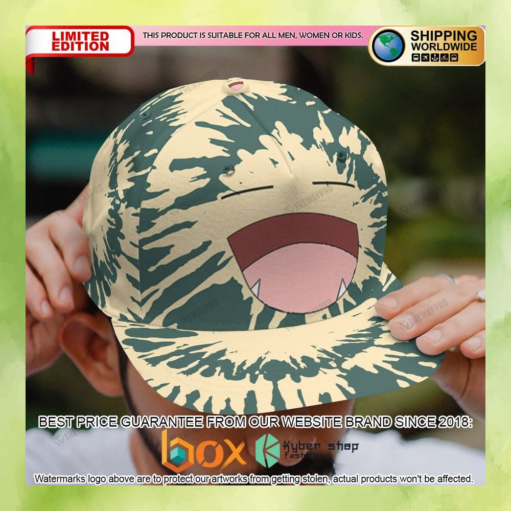 snorlax-tie-dye-face-snapback-cap-2-86