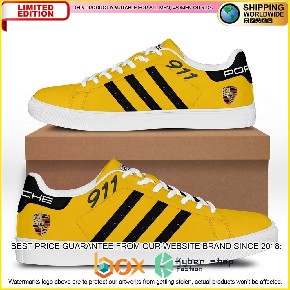 porsche-911-yellow-stan-smith-low-top-shoes-1-468
