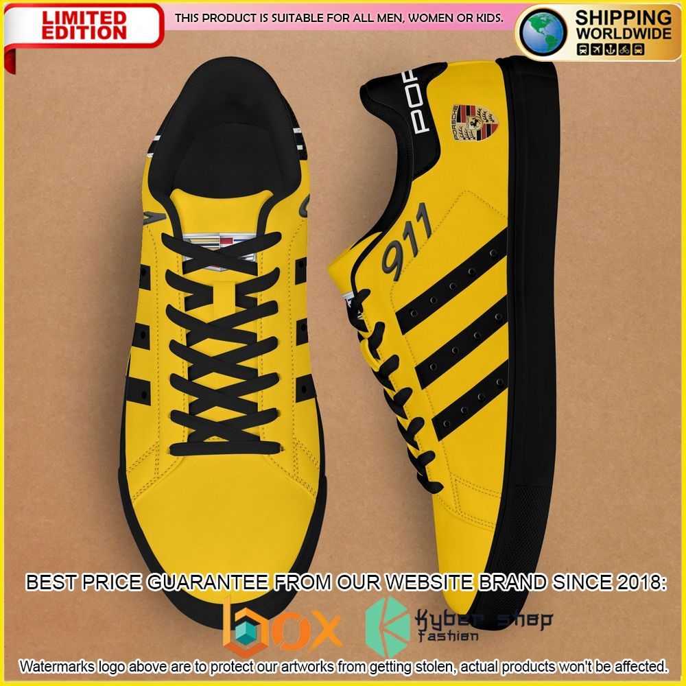porsche-911-yellow-stan-smith-low-top-shoes-3-169