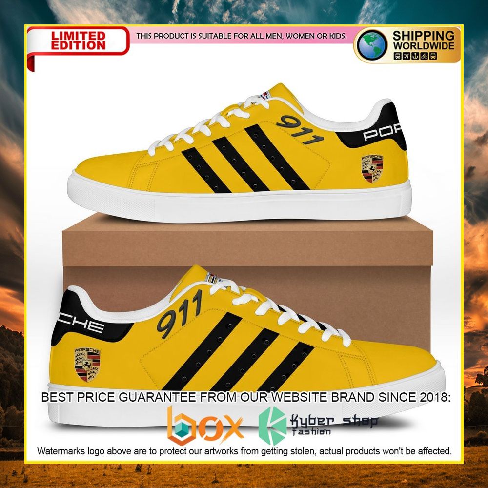 porsche-911-yellow-stan-smith-low-top-shoes-1-693