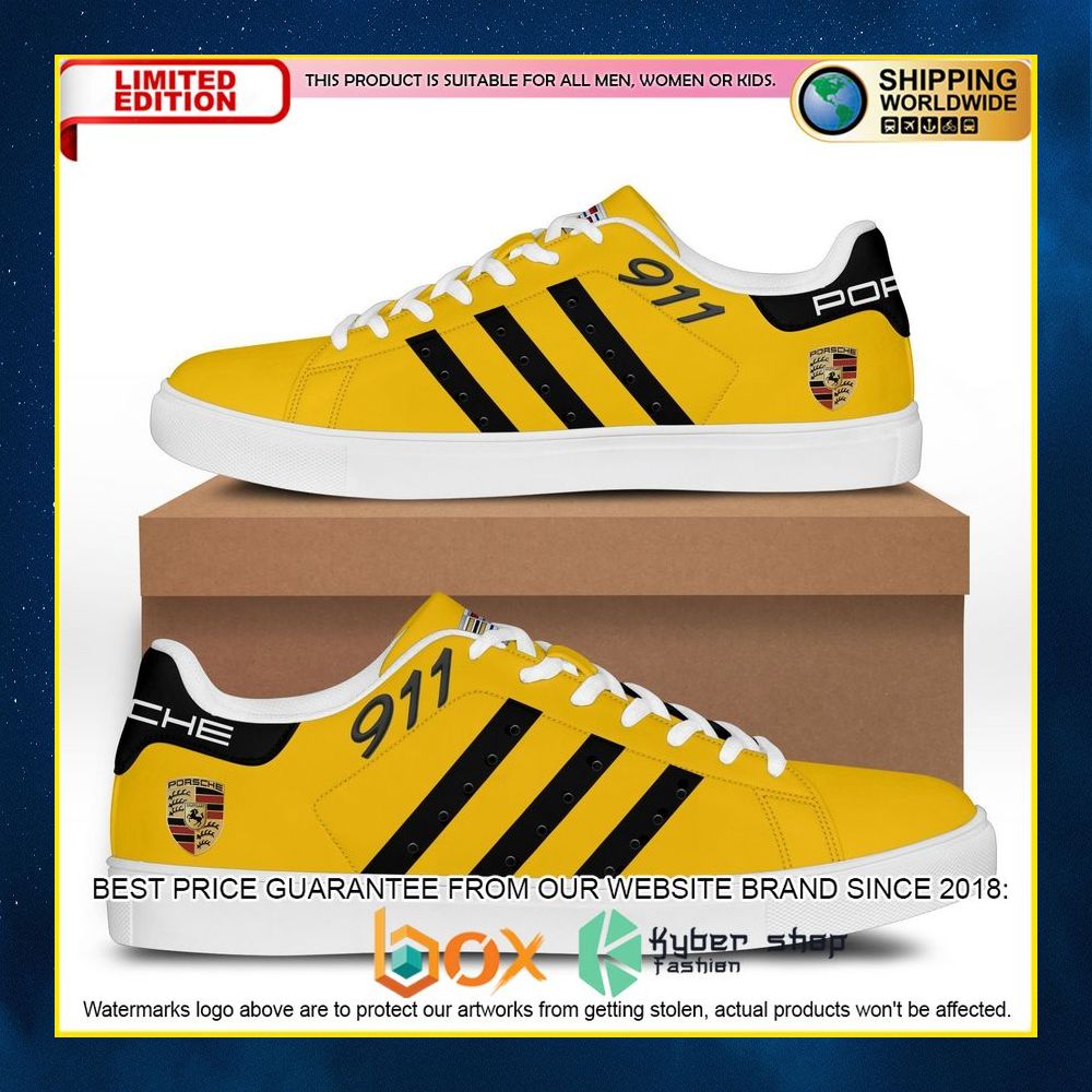 porsche-911-yellow-stan-smith-low-top-shoes-1-464