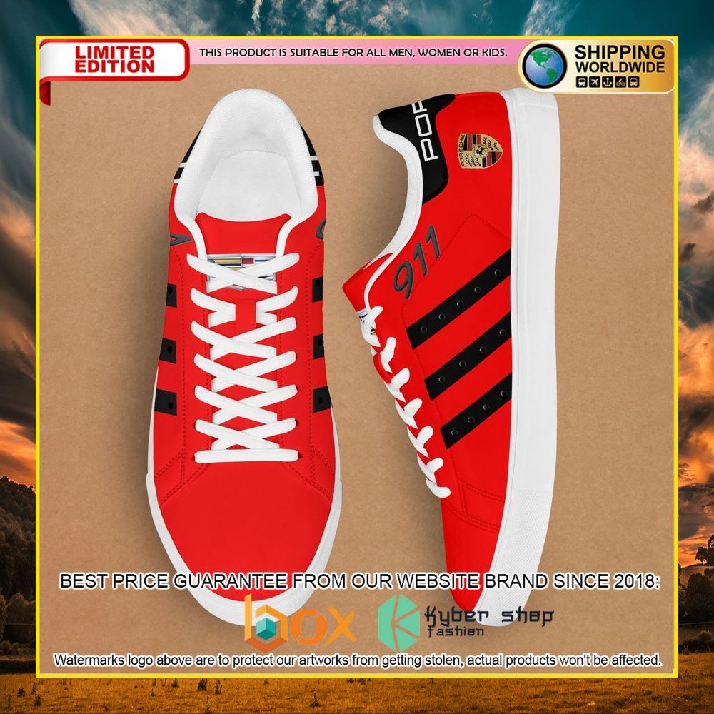 porsche-911-red-stan-smith-low-top-shoes-4-853