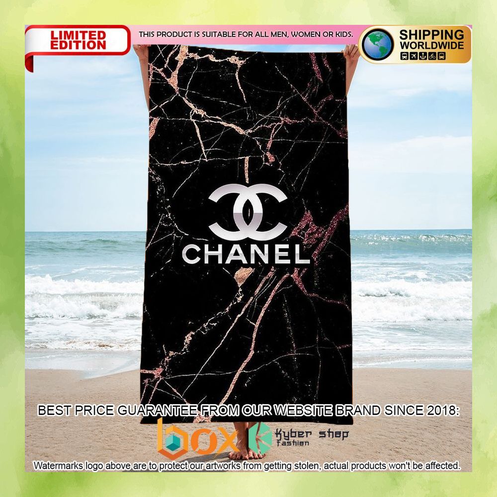 chanel-marble-black-beach-towel-1-639