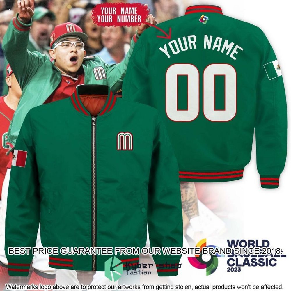 personalized-world-baseball-classic-mexico-team-2023-bomber-jacket-1