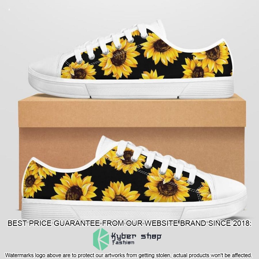 sunflowers-canvas-low-top-shoes-1