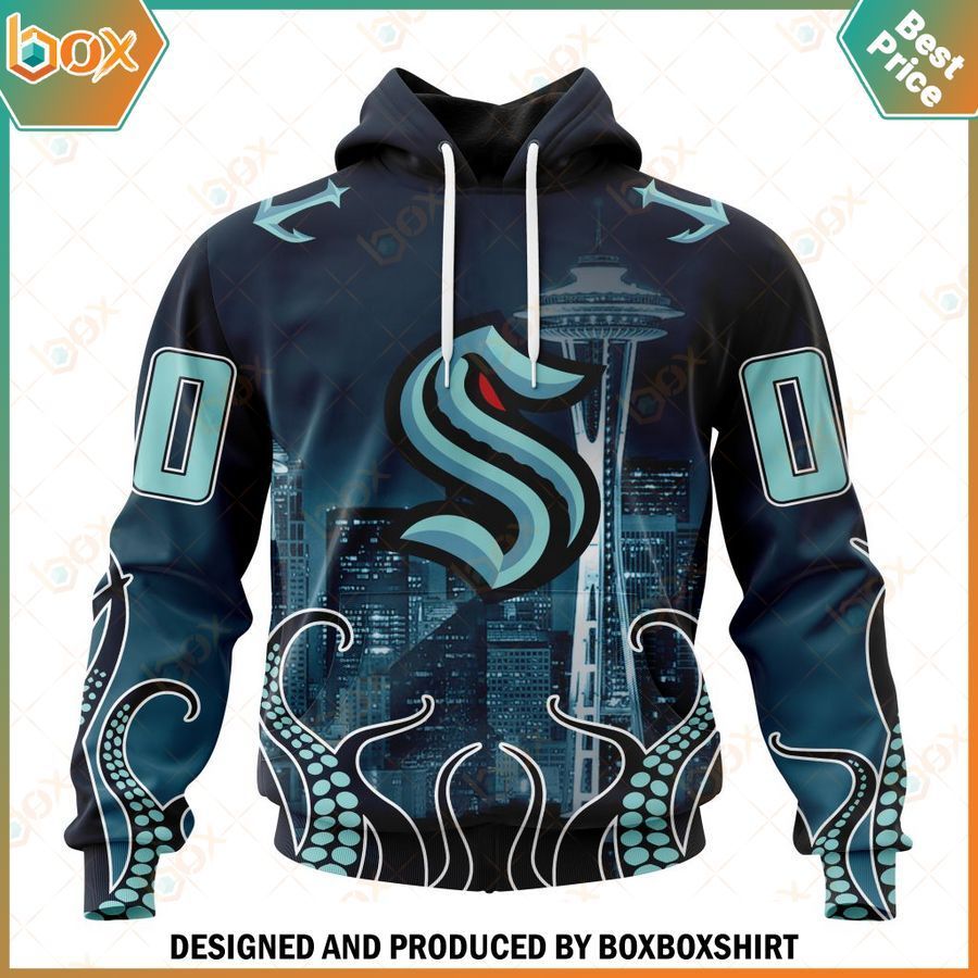 personalized-nhl-seattle-kraken-special-design-with-space-needle-hoodie-1