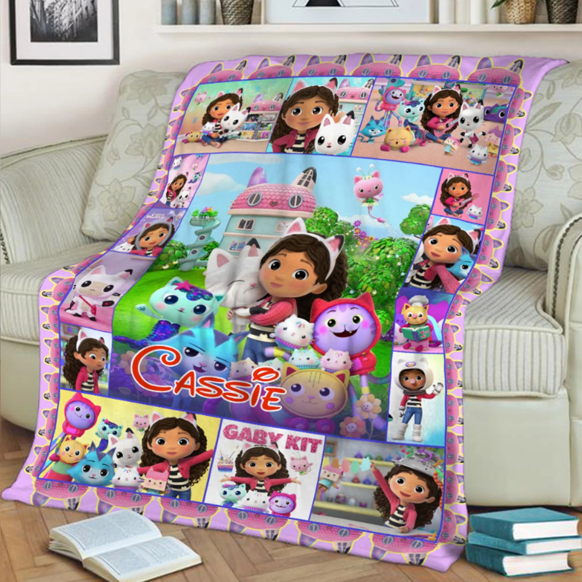 Cassie Gaby Kit Disney Blanket 1