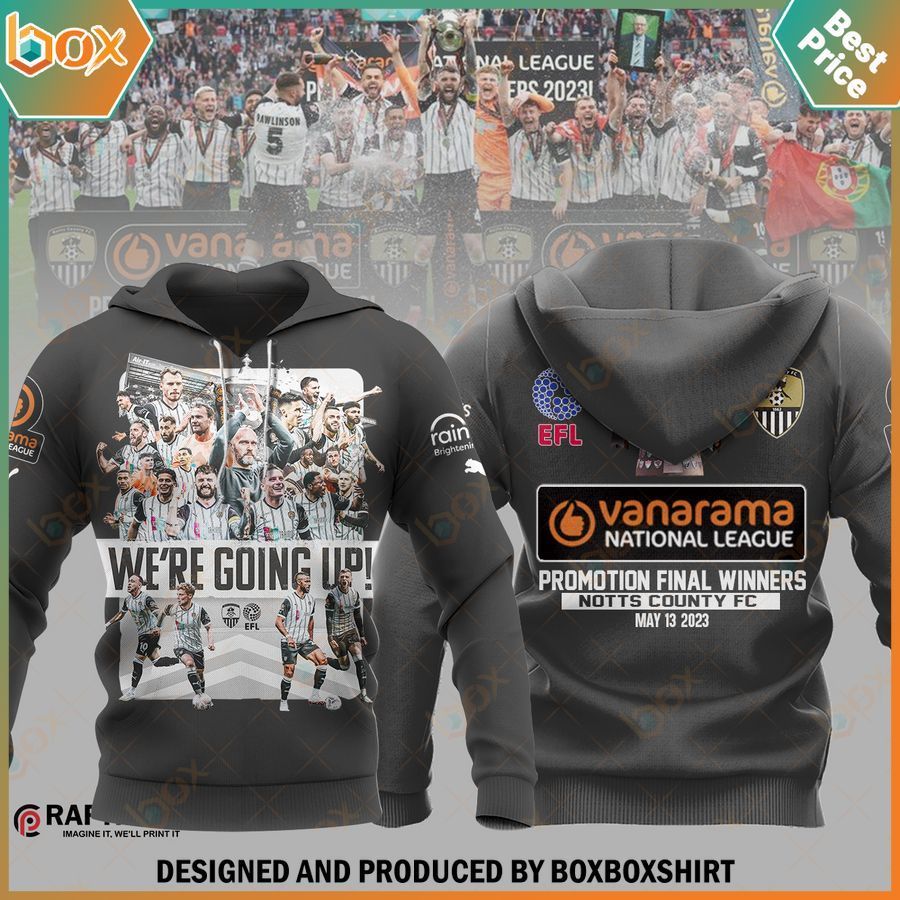 hot notts county fc we are going up hoodie 5