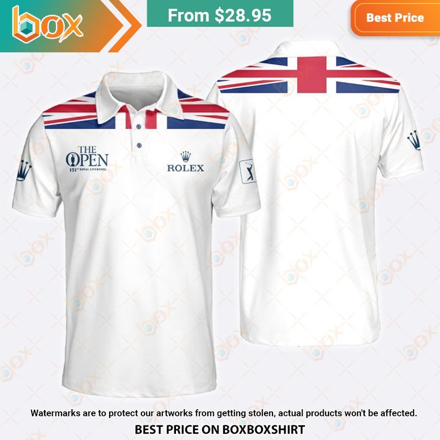 HOT The Open Flag Of The UK Polo Shirt 3