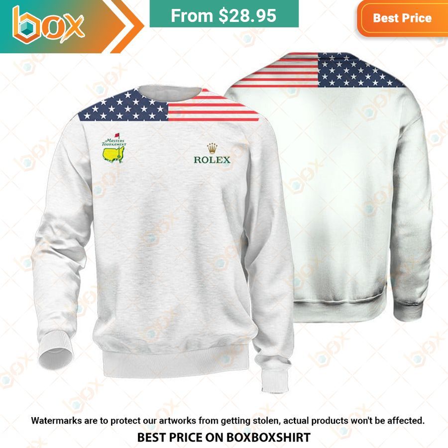 HOT Flag Of The US Rolex Masters Tournament Polo Shirt 6