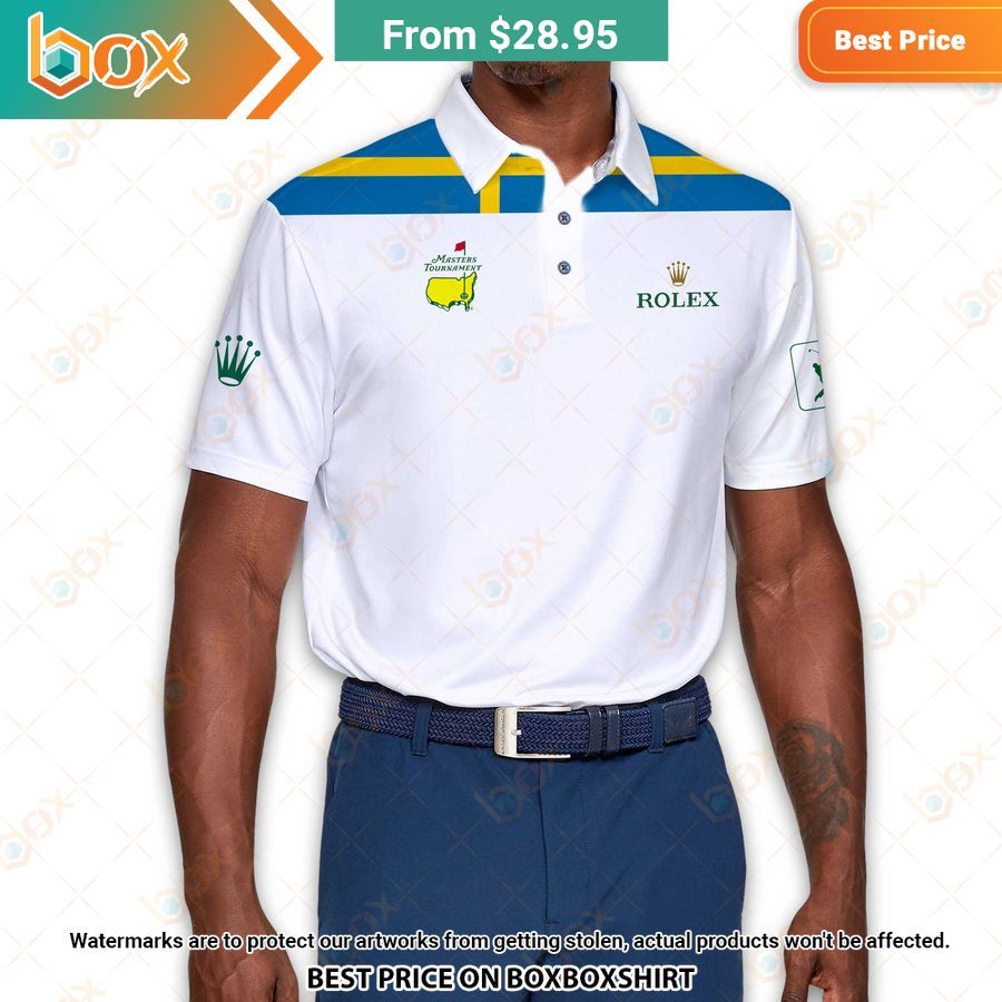 HOT Masters Tournament Flag Of The Sweden Polo Shirt 17