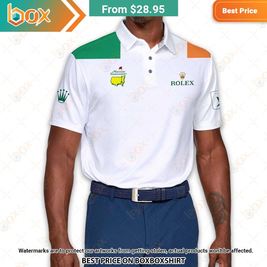 HOT Masters Tournament Flag Of The Ireland Polo Shirt 1