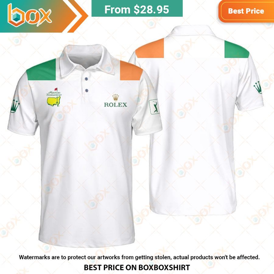 HOT Masters Tournament Flag Of The Ireland Polo Shirt 2
