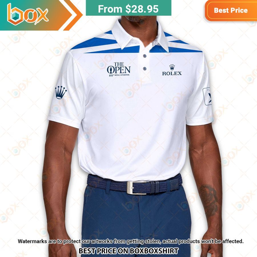 HOT The Open Flag Of The Scotland Rolex Polo Shirt 17