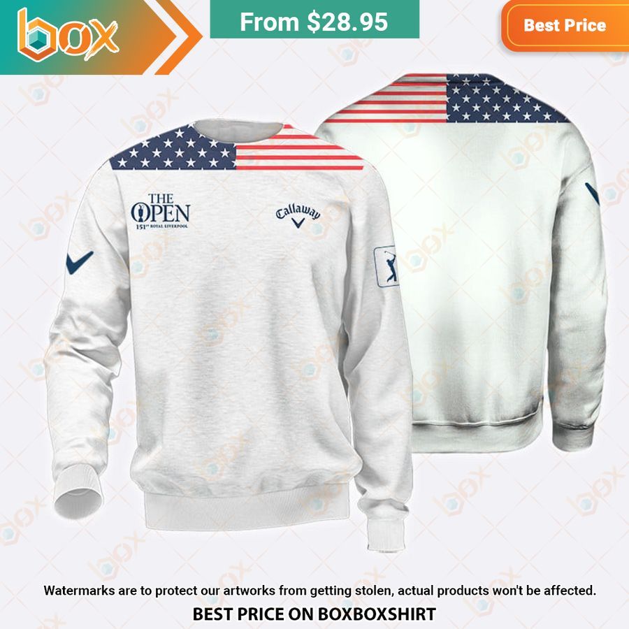 HOT The Open Flag Of The US Polo Shirt 10