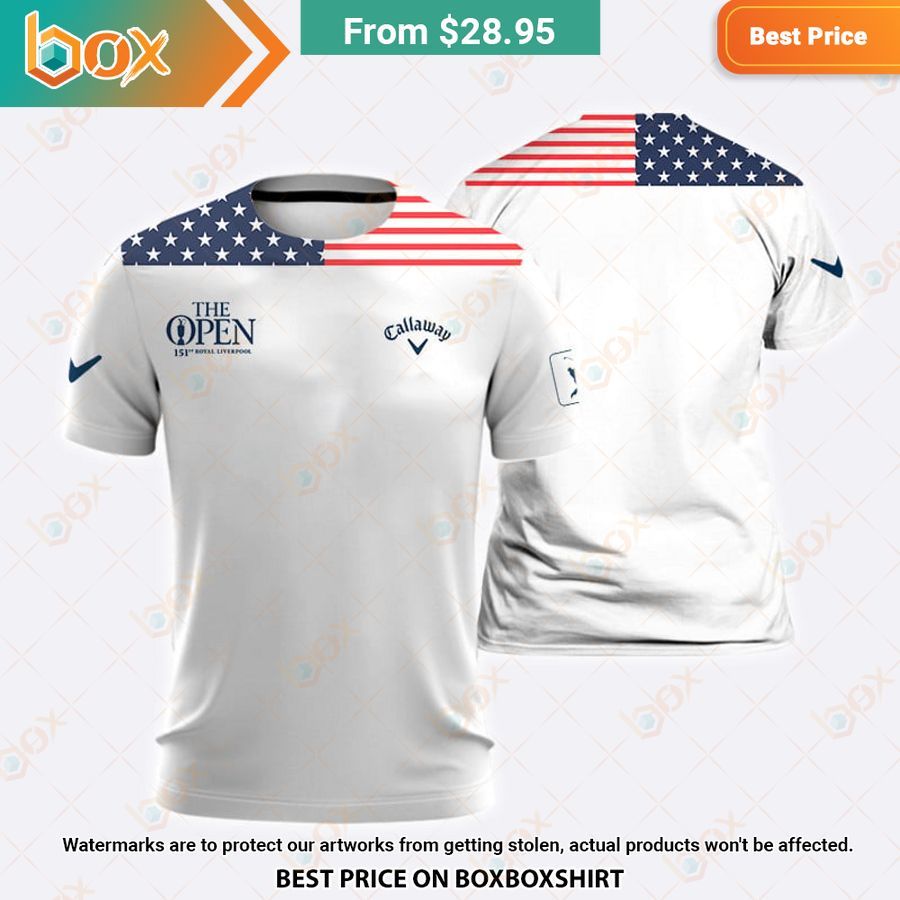 HOT The Open Flag Of The US Polo Shirt 6