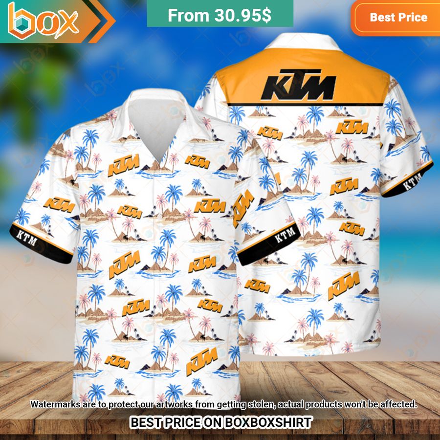 HOT KTM sportmotorcycle Hawaiian Shirt 1